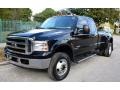 Black 2006 Ford F350 Super Duty Lariat SuperCab 4x4 Dually