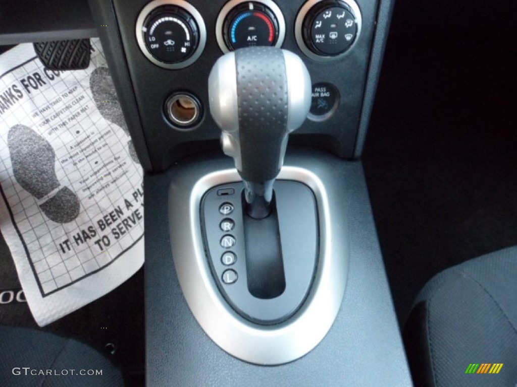 2011 Rogue S AWD - Platinum Graphite / Black photo #15