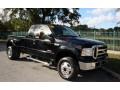 Black - F350 Super Duty Lariat SuperCab 4x4 Dually Photo No. 14