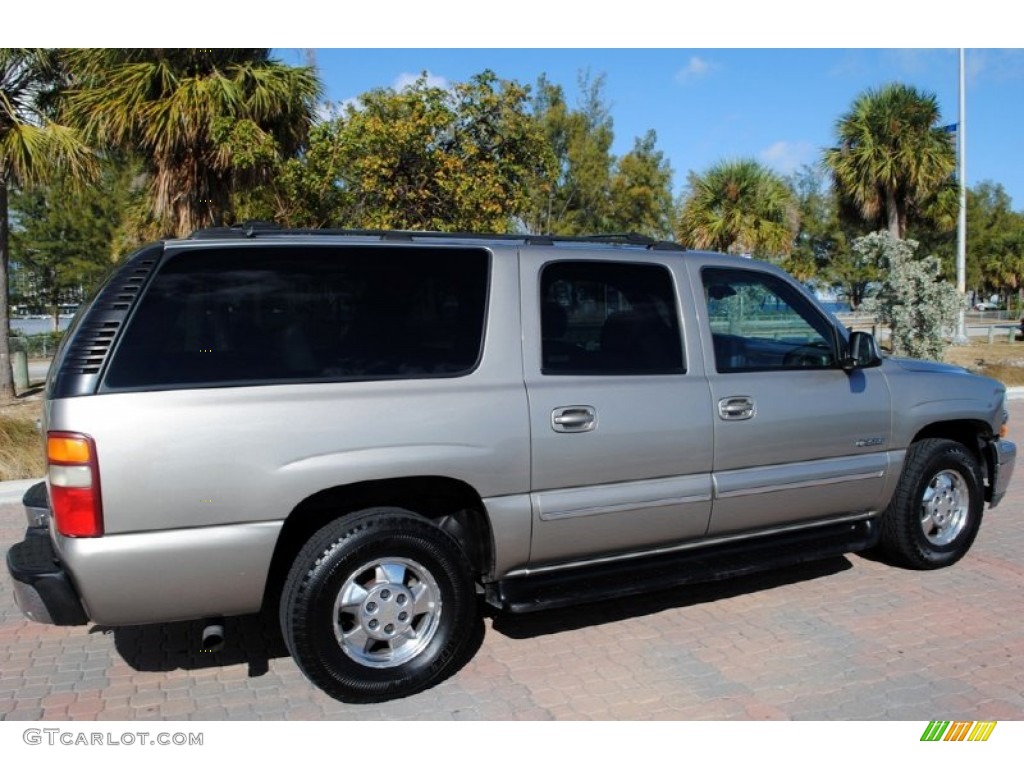 Light Pewter Metallic 2000 Chevrolet Suburban 1500 LT 4x4 Exterior Photo #60106506