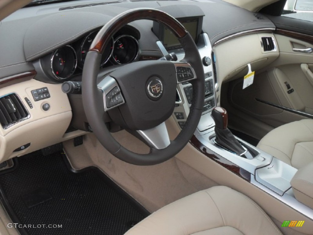 Cashmere/Cocoa Interior 2012 Cadillac CTS 3.0 Sedan Photo #60106776