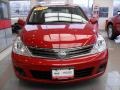 2011 Red Brick Nissan Versa 1.8 S Sedan  photo #9