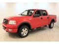 2004 Bright Red Ford F150 FX4 SuperCrew 4x4  photo #3