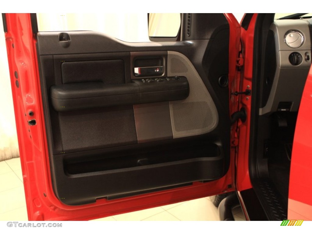 2004 F150 FX4 SuperCrew 4x4 - Bright Red / Black photo #6