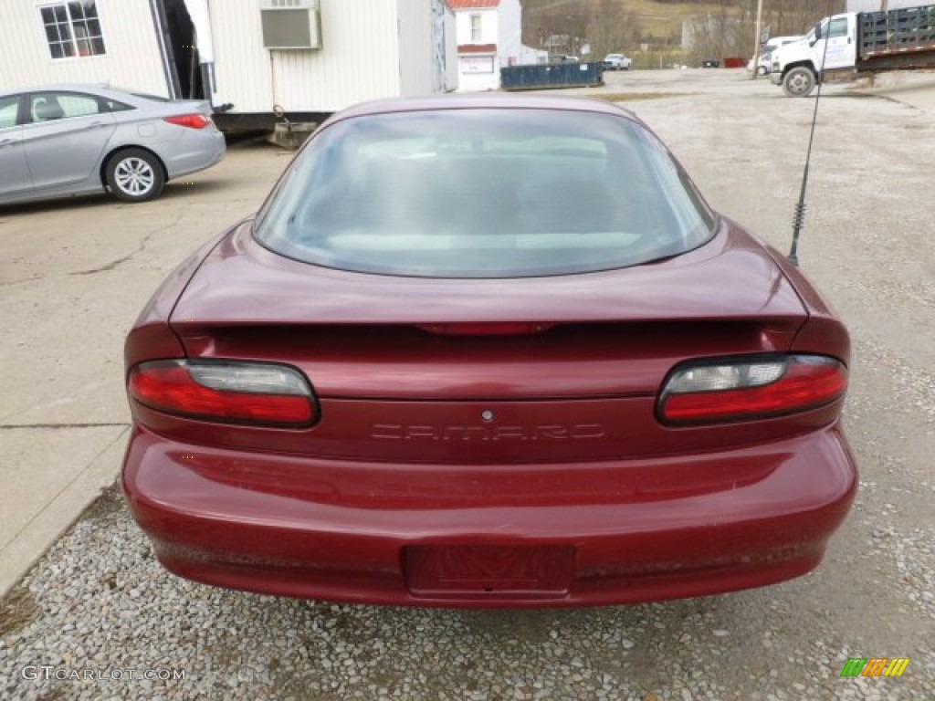 1994 Camaro Coupe - Medium Patriot Red Metallic / Gray photo #4