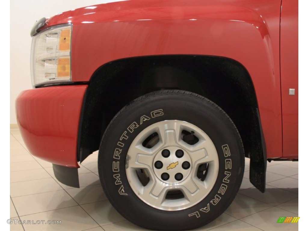 2008 Silverado 1500 LT Extended Cab - Victory Red / Ebony photo #20