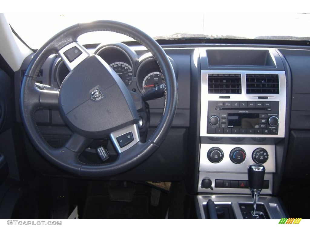 2011 Dodge Nitro SXT 4x4 Dark Slate Gray Dashboard Photo #60108769