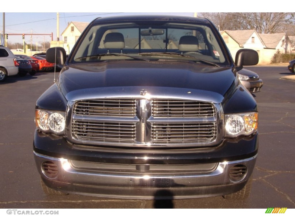 2005 Ram 1500 ST Regular Cab - Black / Dark Slate Gray photo #2