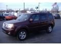 2011 Dark Cherry Pearl Honda Pilot EX 4WD  photo #1