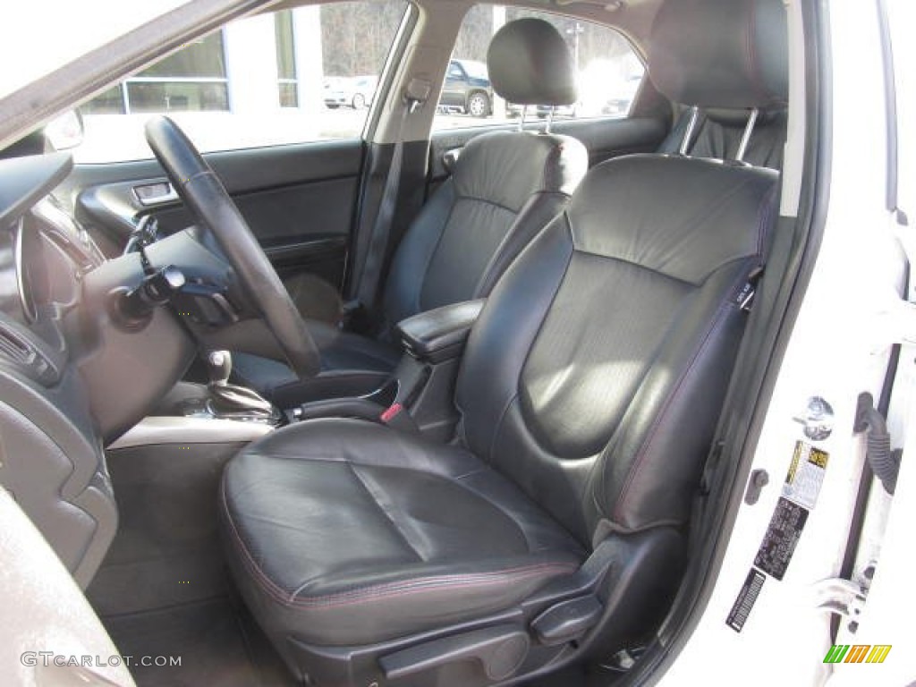 Black Interior 2011 Kia Forte SX Photo #60109506