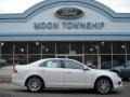 2012 White Suede Ford Fusion SEL V6  photo #1