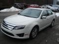 2012 White Suede Ford Fusion SEL V6  photo #4