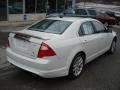 2012 White Suede Ford Fusion SEL V6  photo #8