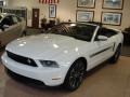 Performance White 2012 Ford Mustang C/S California Special Convertible