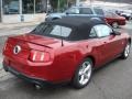 2012 Red Candy Metallic Ford Mustang GT Premium Convertible  photo #8