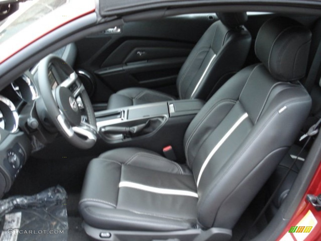 Charcoal Black/Cashmere Interior 2012 Ford Mustang GT Premium Convertible Photo #60110166