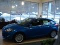 2012 Blue Candy Metallic Ford Focus Titanium 5-Door  photo #1