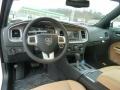 2012 Dodge Charger Tan/Black Interior Dashboard Photo