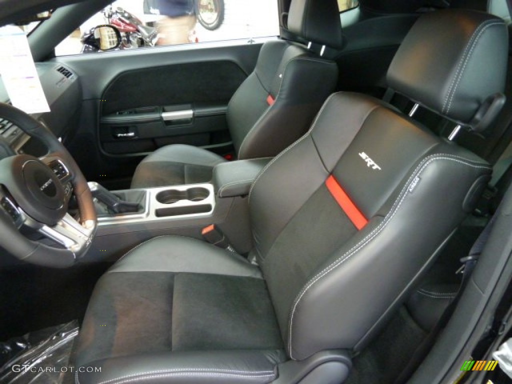 Dark Slate Gray Interior 2012 Dodge Challenger SRT8 392 Photo #60112533