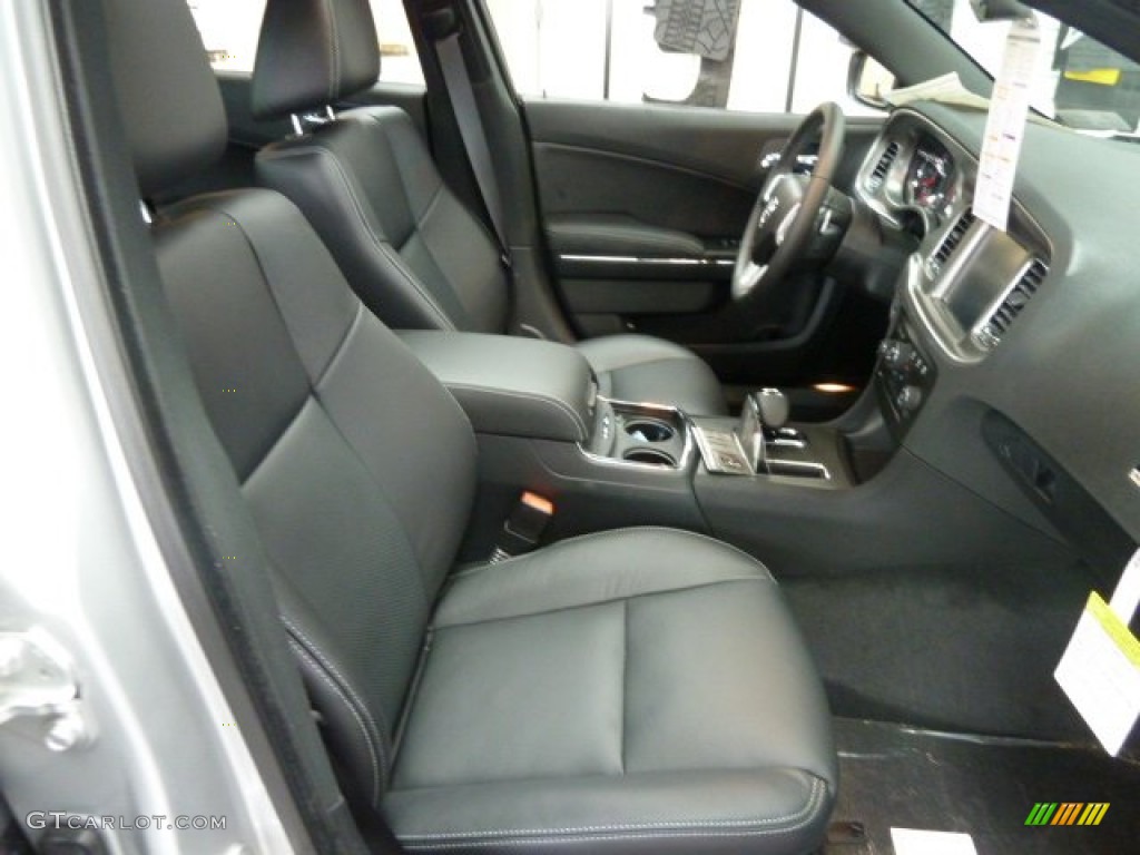 Black Interior 2012 Dodge Charger SXT Plus Photo #60112758