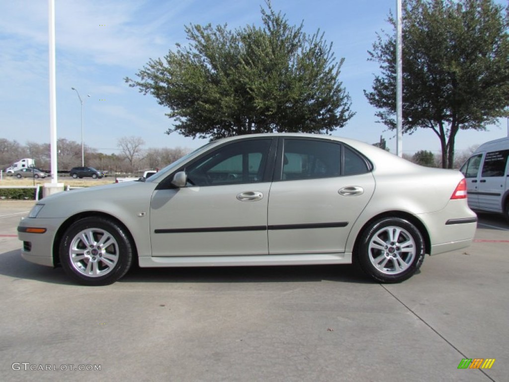 Parchment Silver Metallic 2006 Saab 9-3 2.0T Sport Sedan Exterior Photo #60114156