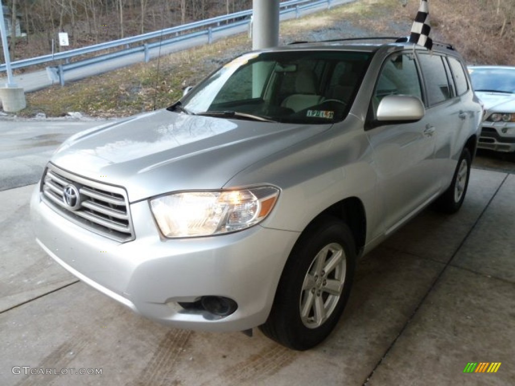 2010 Highlander  - Classic Silver Metallic / Ash photo #5