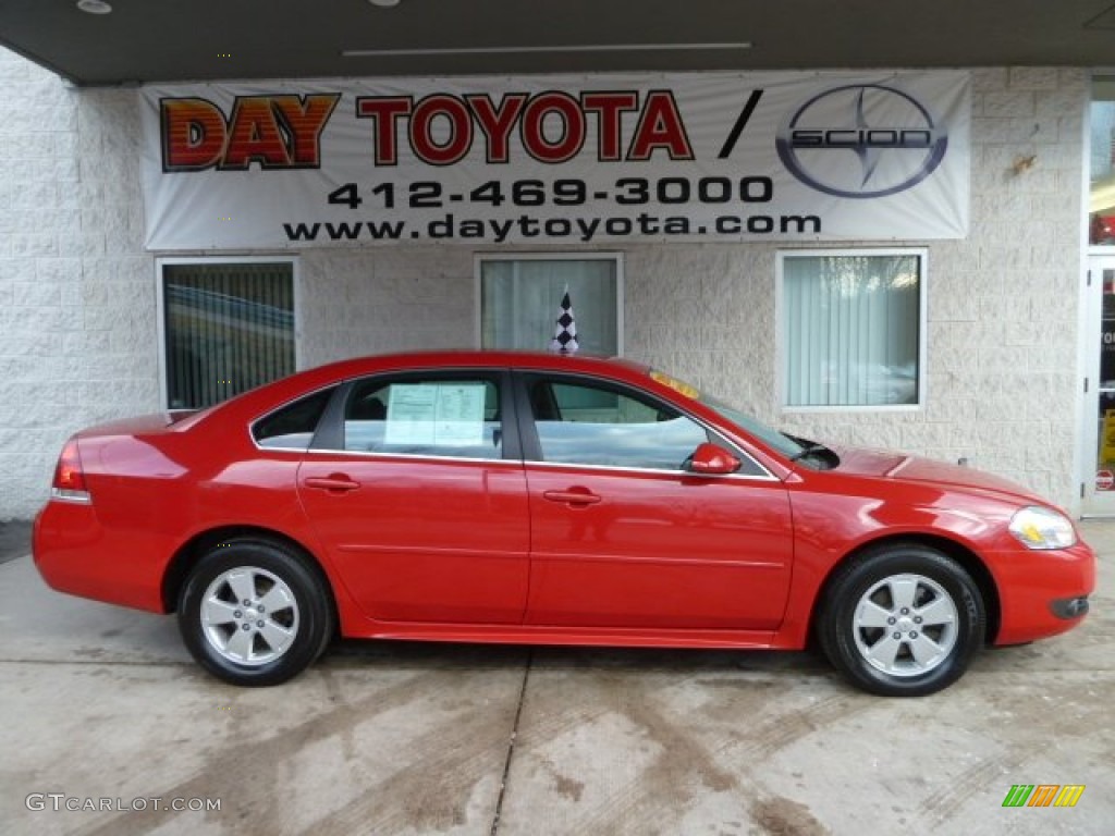 2010 Impala LT - Victory Red / Ebony photo #1