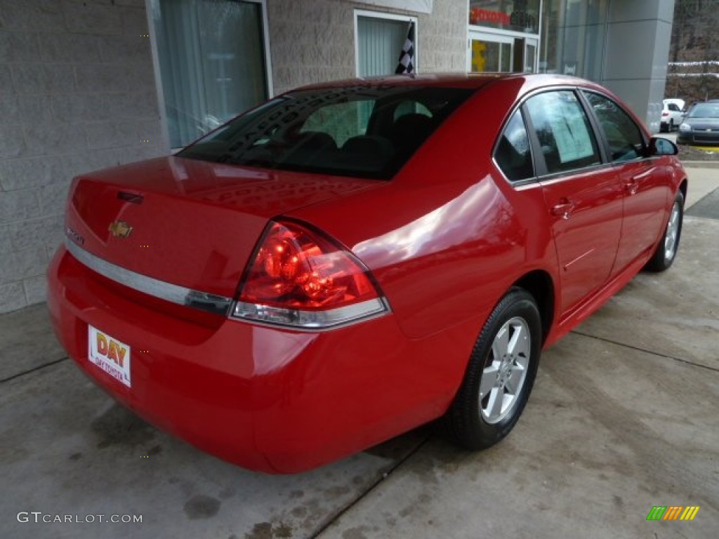 2010 Impala LT - Victory Red / Ebony photo #2