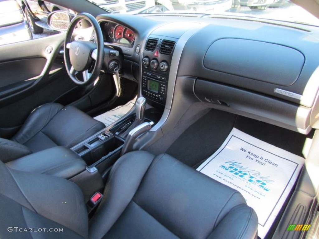2004 Pontiac GTO Coupe Black Dashboard Photo #60116808