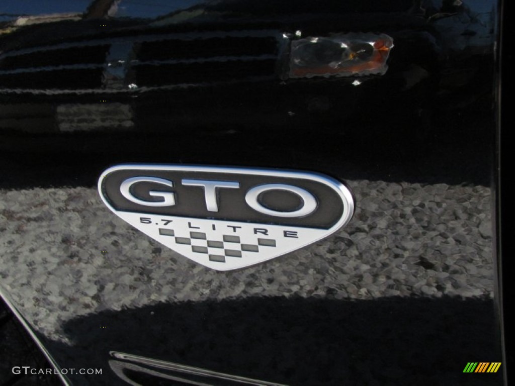 2004 Pontiac GTO Coupe Marks and Logos Photo #60116874