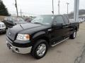 2006 Black Ford F150 XLT SuperCab 4x4  photo #7