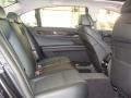 Black 2012 BMW 7 Series 750Li xDrive Sedan Interior Color