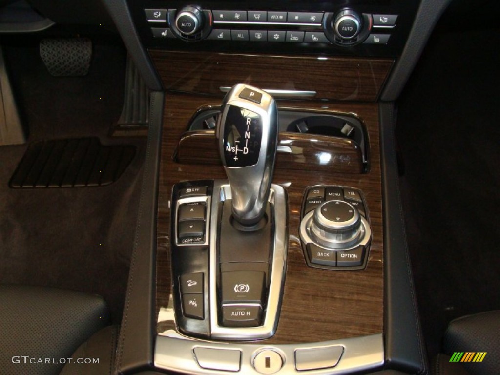 2012 7 Series 750Li xDrive Sedan - Dark Graphite Metallic / Black photo #19