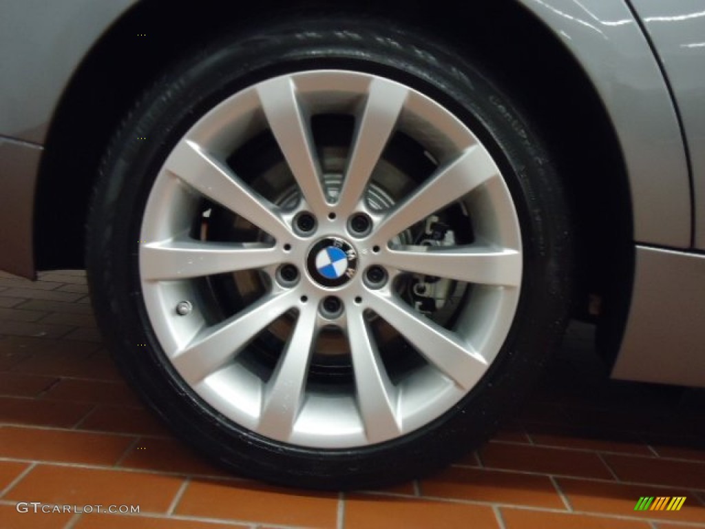 2011 3 Series 328i xDrive Sedan - Space Gray Metallic / Black photo #6