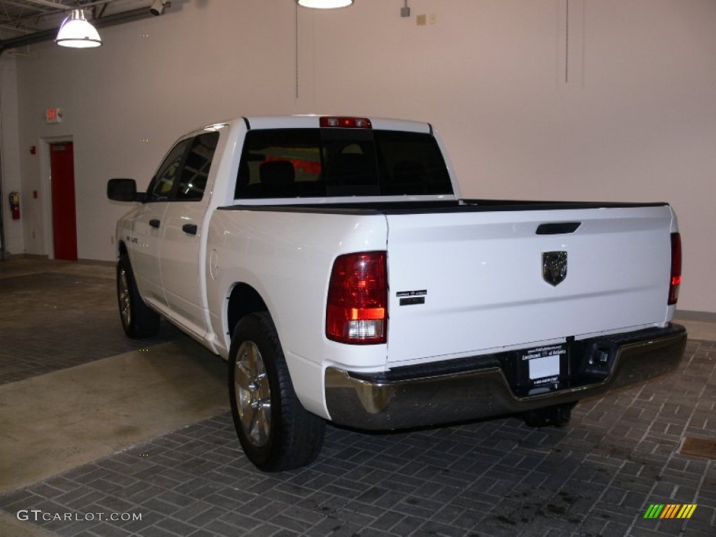 2009 Ram 1500 SLT Crew Cab - Stone White / Dark Slate/Medium Graystone photo #3