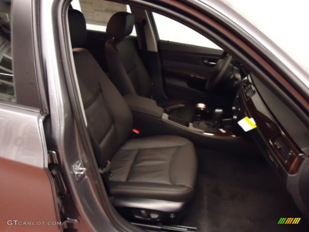 2011 3 Series 328i xDrive Sedan - Space Gray Metallic / Black photo #10
