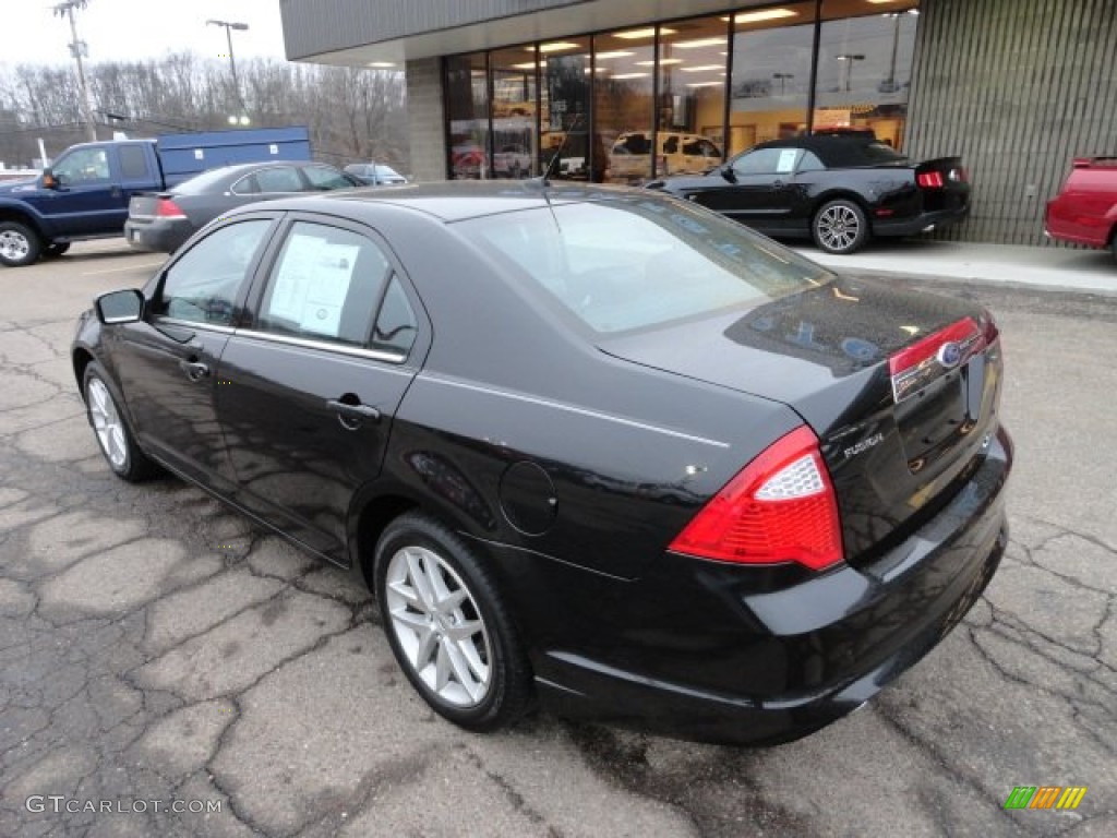 2010 Fusion SEL V6 - Tuxedo Black Metallic / Charcoal Black photo #2