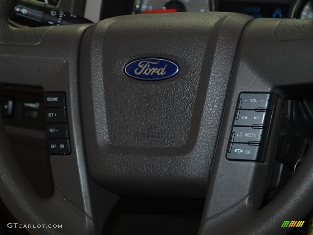 2010 F150 XLT SuperCab - Royal Red Metallic / Medium Stone photo #13