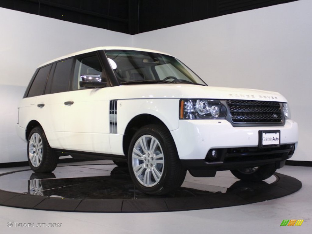 Fuji White Land Rover Range Rover