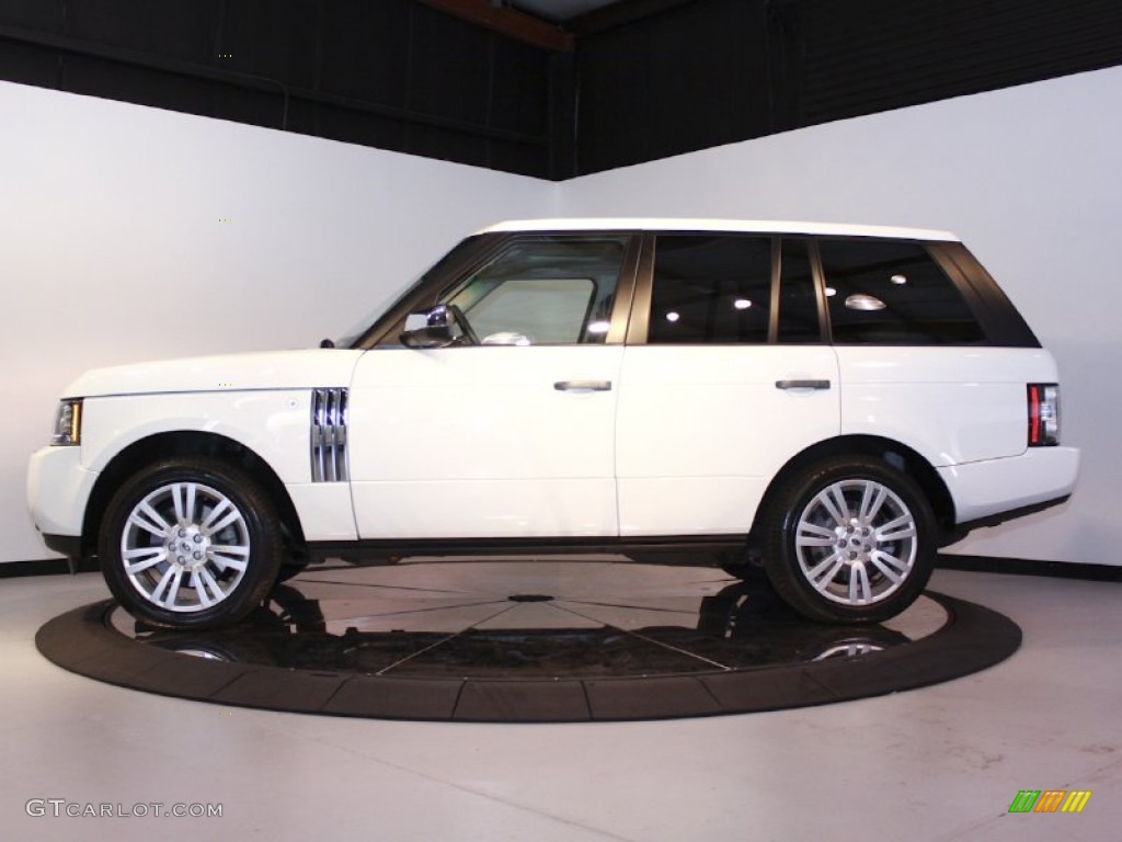 Fuji White 2011 Land Rover Range Rover HSE Exterior Photo #60120438