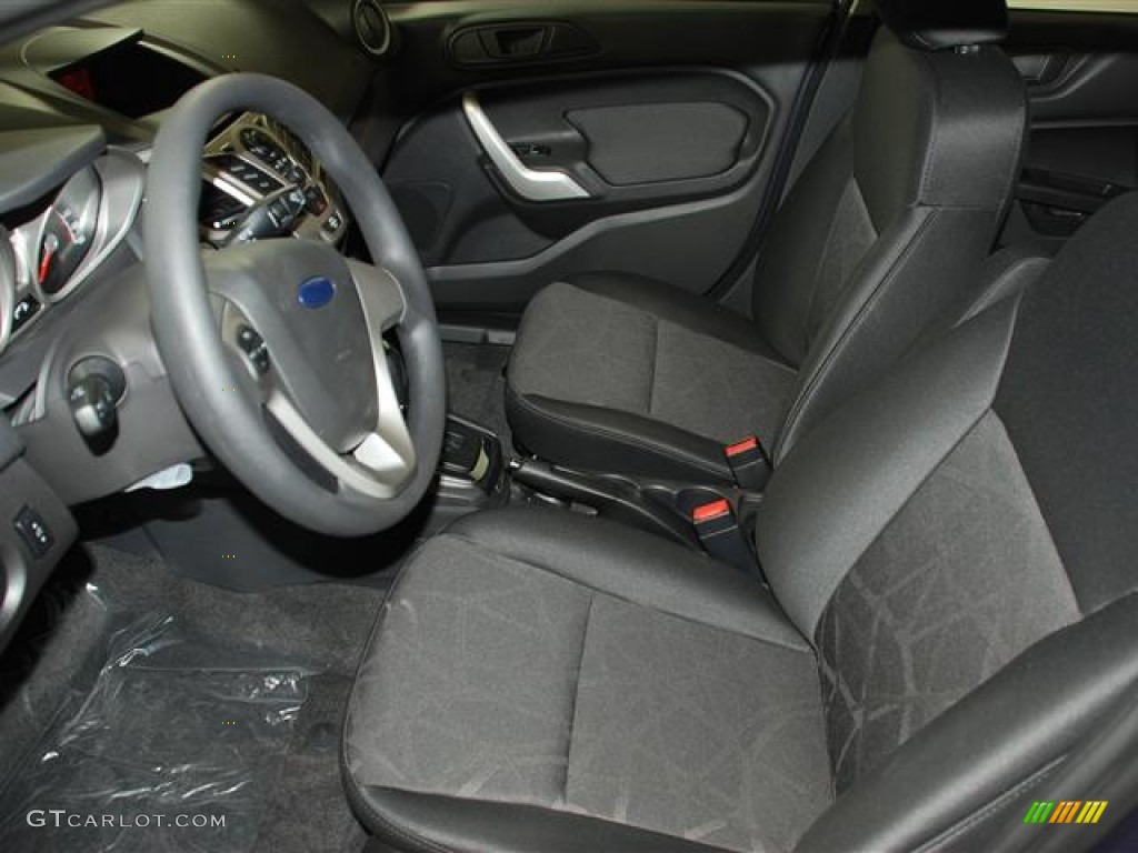 2012 Fiesta SE Sedan - Violet Grey Metallic / Charcoal Black photo #9