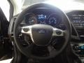 2012 Tuxedo Black Metallic Ford Focus Titanium Sedan  photo #23