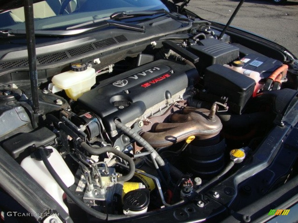 2008 Camry Hybrid - Black / Bisque photo #14