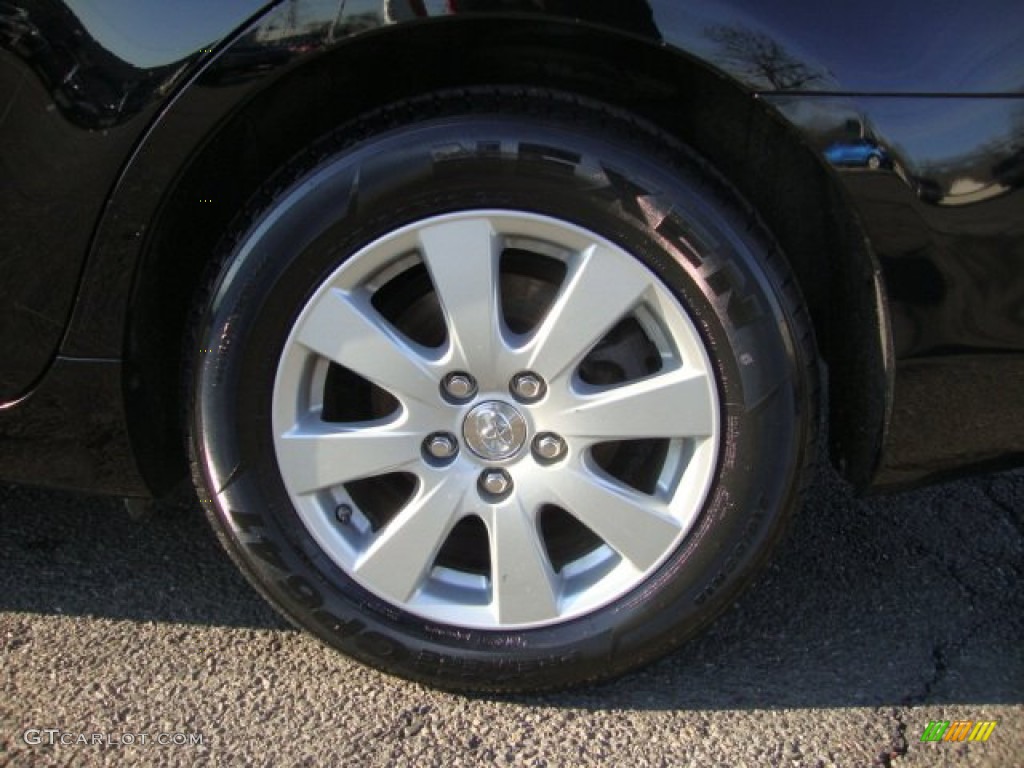 2008 Camry Hybrid - Black / Bisque photo #31