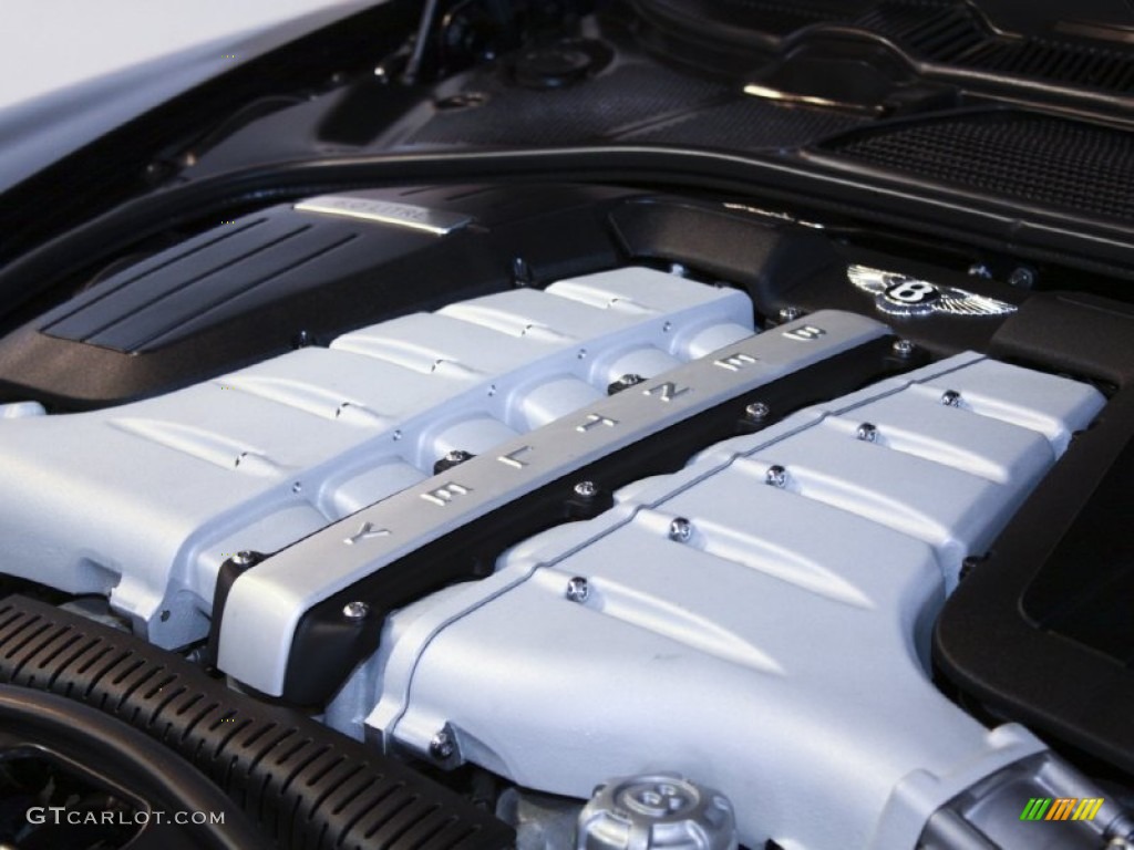 2008 Bentley Continental GTC Mulliner 6.0L Twin-Turbocharged DOHC 48V VVT W12 Engine Photo #60122442