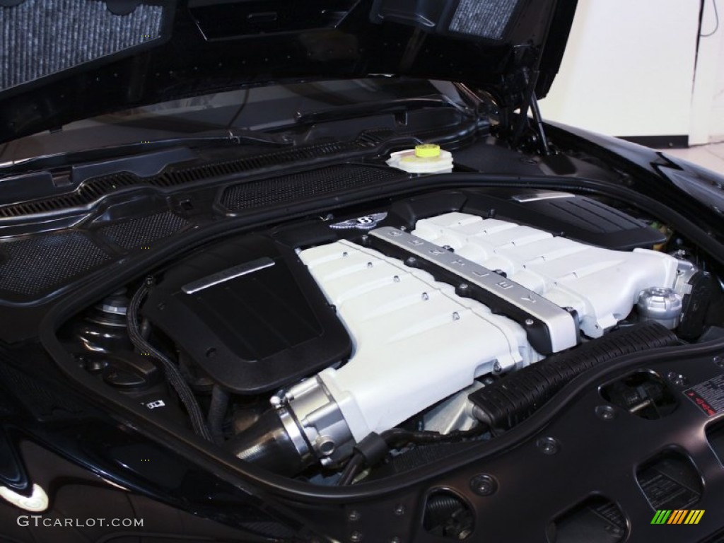 2008 Bentley Continental GTC Mulliner 6.0L Twin-Turbocharged DOHC 48V VVT W12 Engine Photo #60122451
