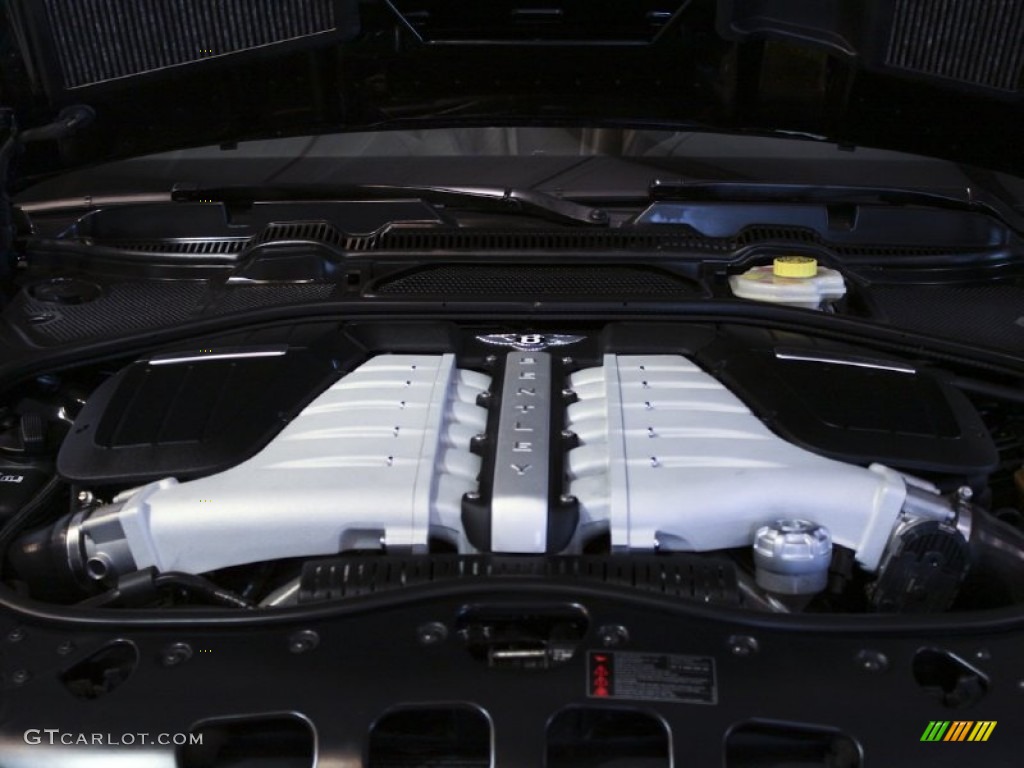 2008 Bentley Continental GTC Mulliner Engine Photos