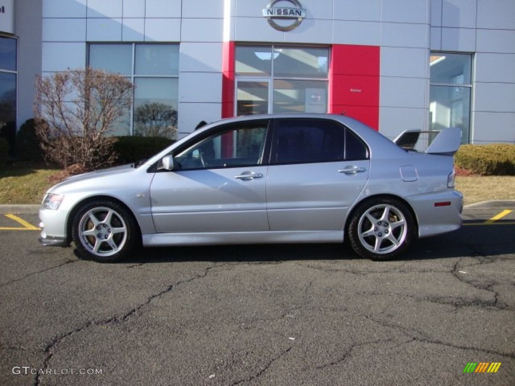 Apex Silver Metallic 2005 Mitsubishi Lancer Evolution VIII Exterior Photo #60122565