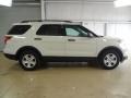 2012 White Suede Ford Explorer FWD  photo #4