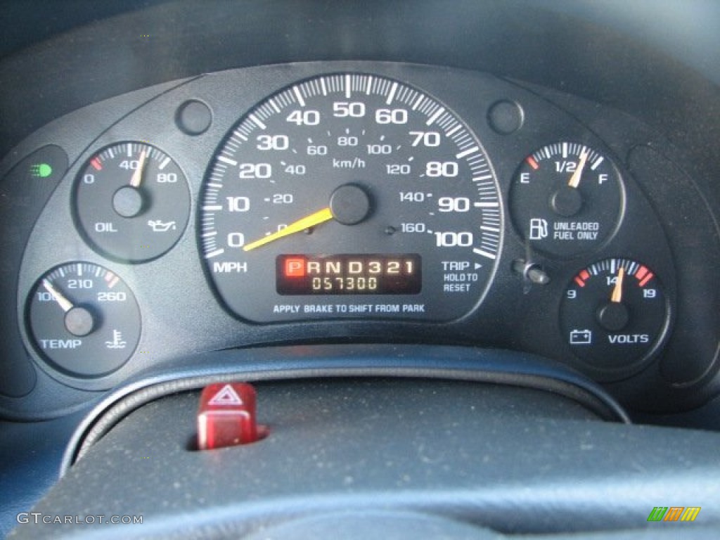 1998 Chevrolet Astro LS Passenger Van Gauges Photo #60124024